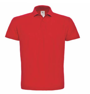 polo id publicite  Rouge