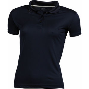 polo micropolyester femme Marine