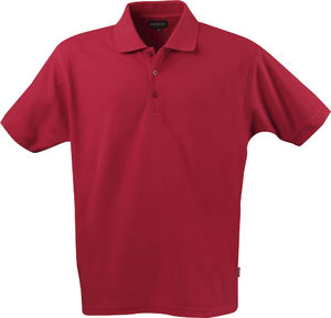 polo qualite homme Rouge