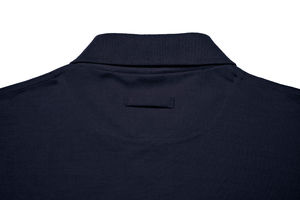 Textile publicitaire : Blended Pocket Polo Marine 2