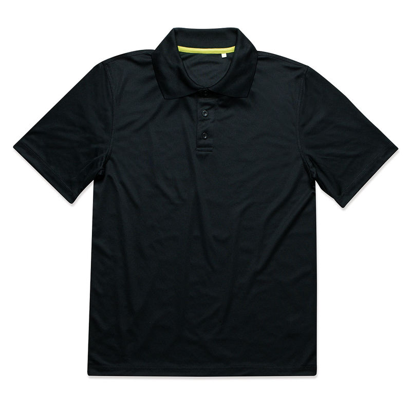 Active 140 Men | Polo manches courtes publicitaire pour homme Noir 1