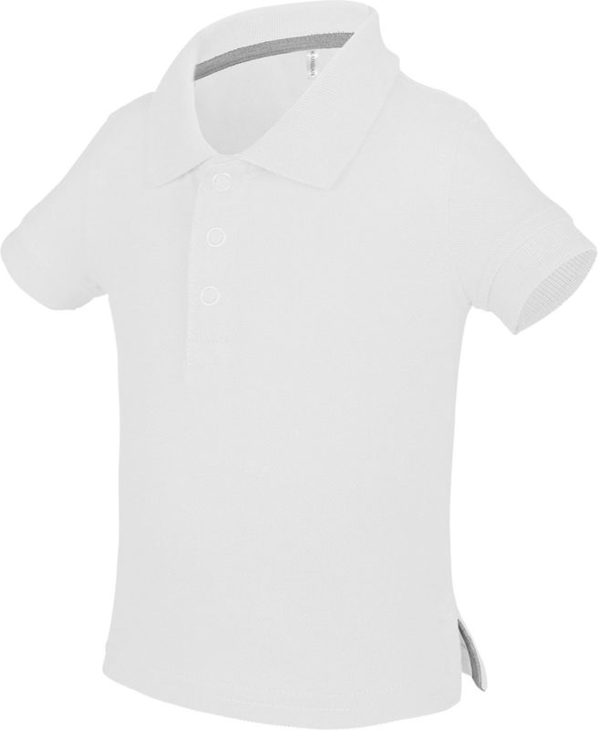 Cooggi | Polo manches courtes personnalisé pour homme Blanc