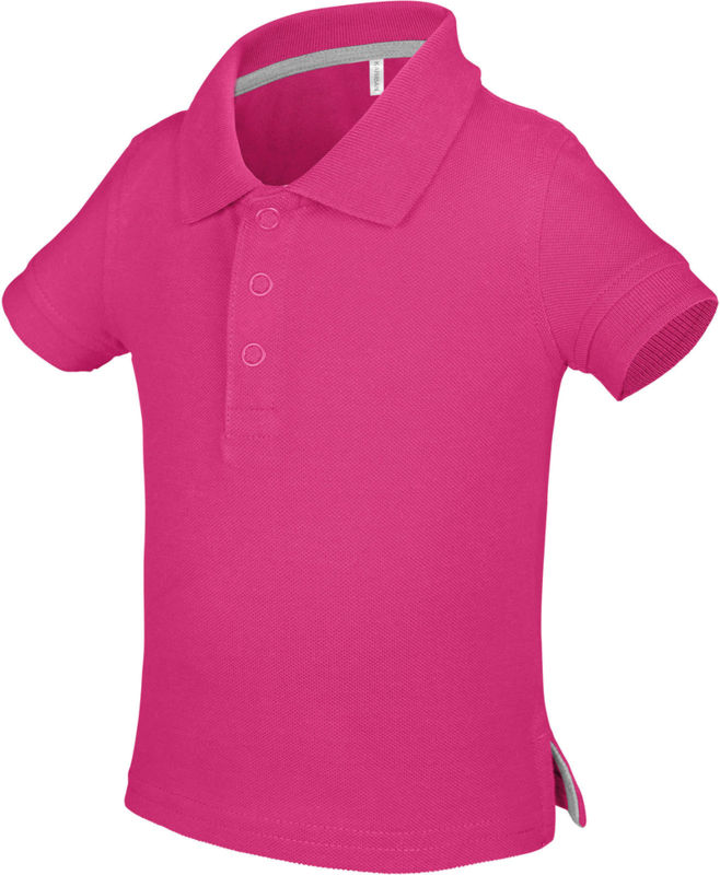 Cooggi | Polo manches courtes personnalisé pour homme Fuschia