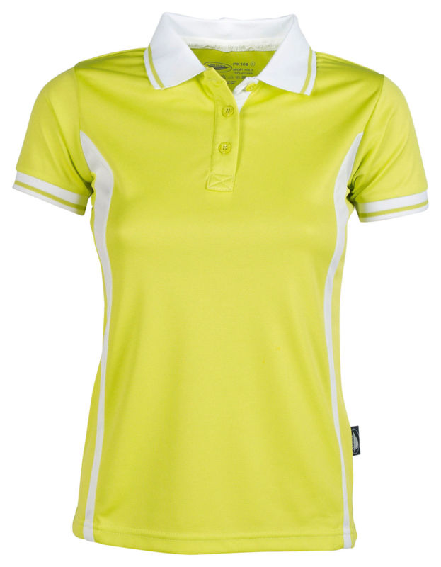 Doore | Polo manches courtes publicitaire pour femme Lime Leger