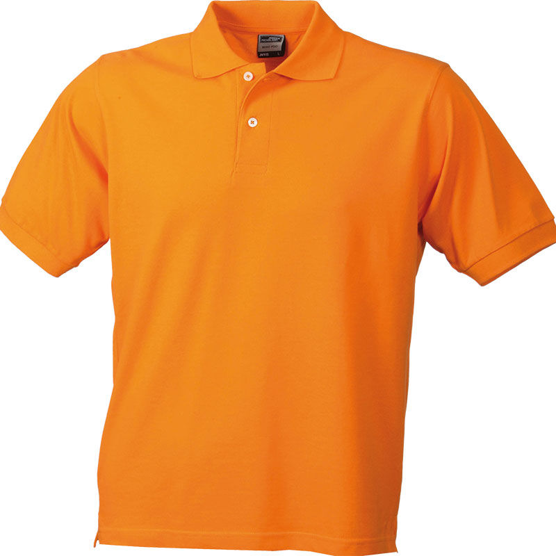 Dorre | Polo manches courtes personnalisé pour homme Orange