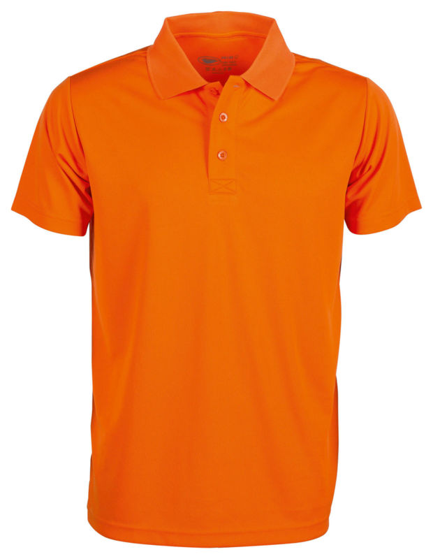 First Polo | Polo manches courtes personnalisé pour homme Orange