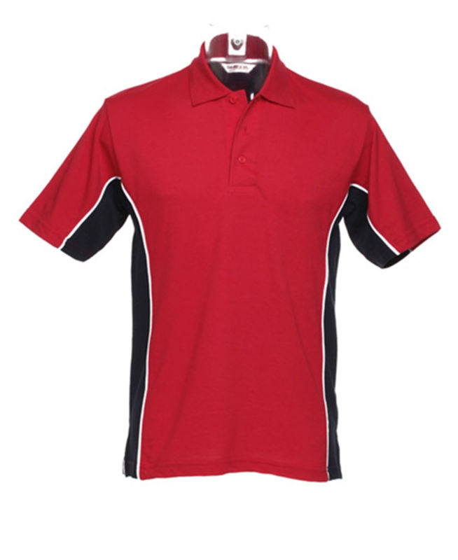 Gamegear Track | Polo manches courtes personnalisé pour homme Rouge Marine 1