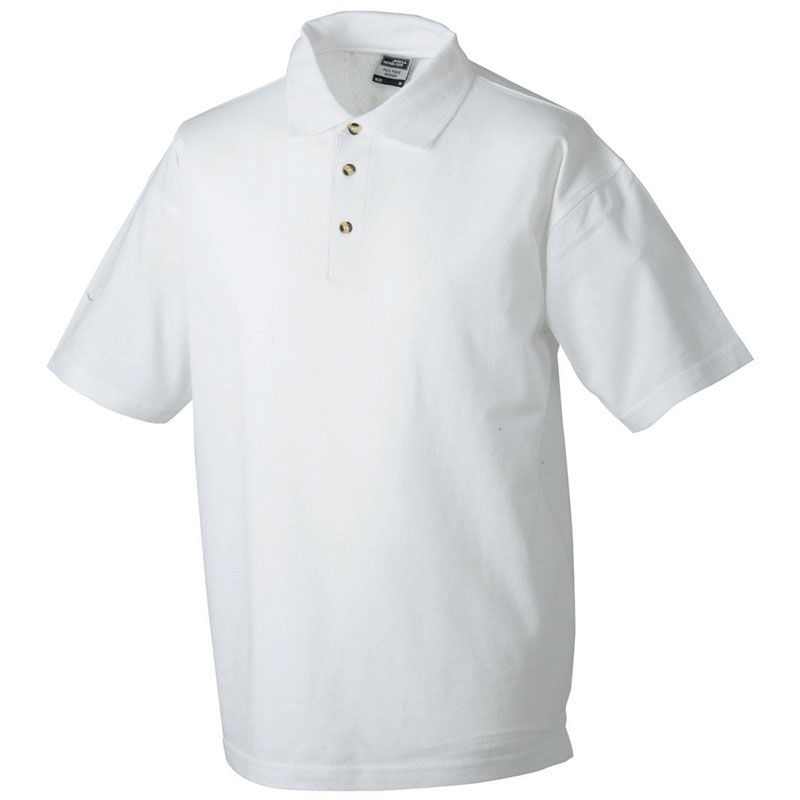 Hawy | Polo manches courtes personnalisé pour homme Blanc