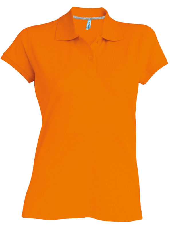 Kariban Iv | Polo manches courtes publicitaire pour femme Orange