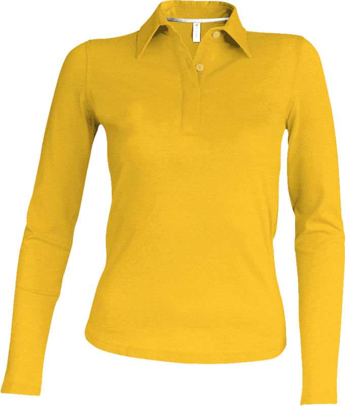 Kariban V | Polo manches courtes personnalisé pour femme Jaune