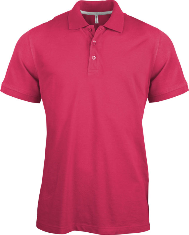 Kariban Vii | Polo manches courtes publicitaire pour homme Fuschia