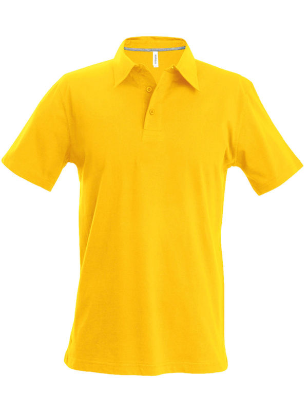 Kariban Vii | Polo manches courtes publicitaire pour homme Jaune