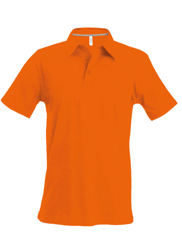 Kariban Vii | Polo manches courtes publicitaire pour homme Orange