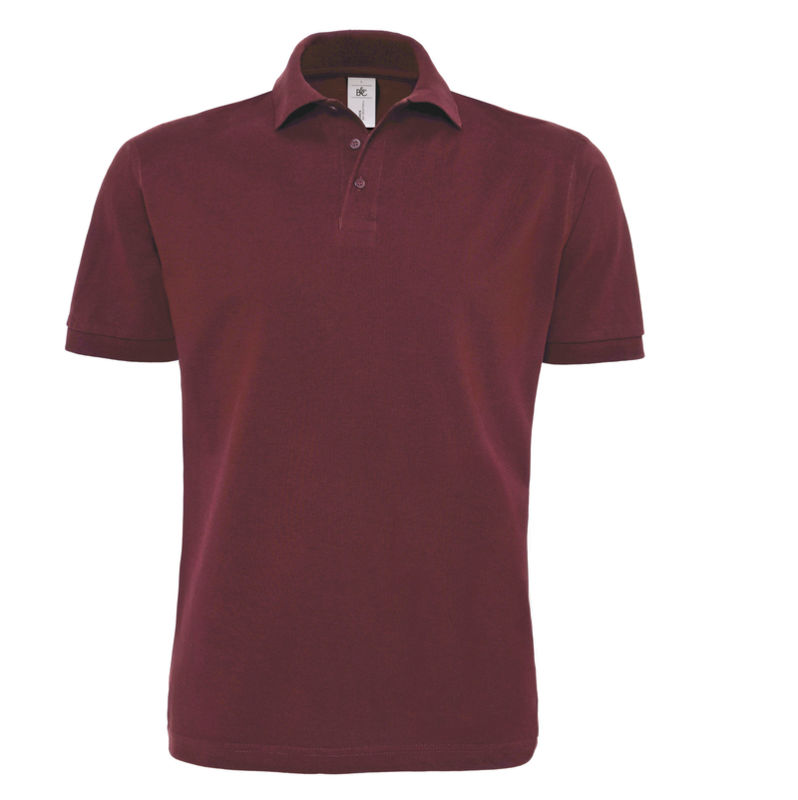 Mivo | Polo manches courtes personnalisé pour homme Bordeaux 1