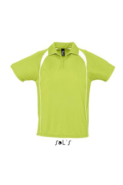 Palladium | Polo manches courtes publicitaire pour homme Vert pomme