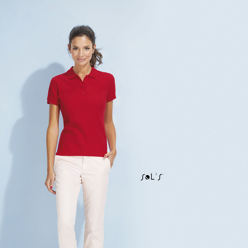 Passion | Polo manches courtes personnalisé pour femme