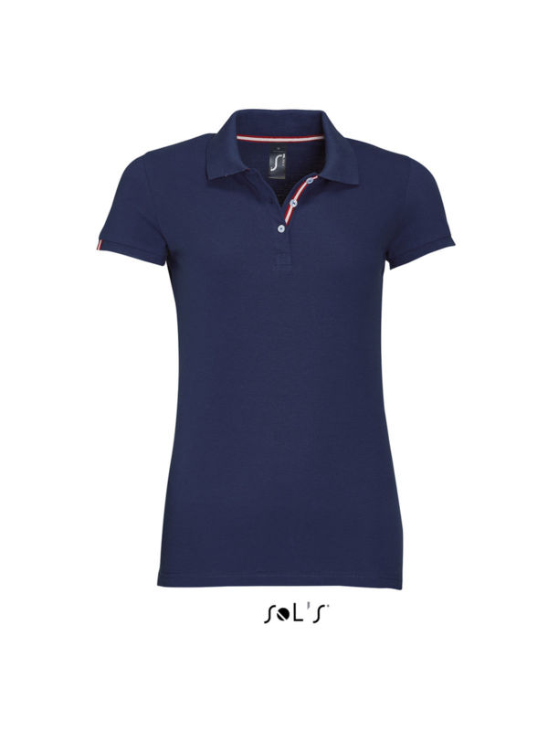 Patriot Women | Polo manches courtes personnalisé pour femme Marine