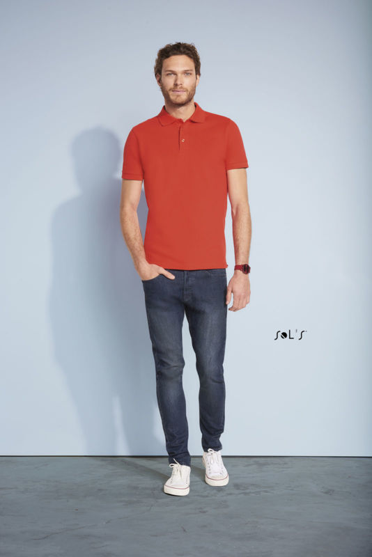 Phoenix Men | Polo manches courtes publicitaire pour homme 1