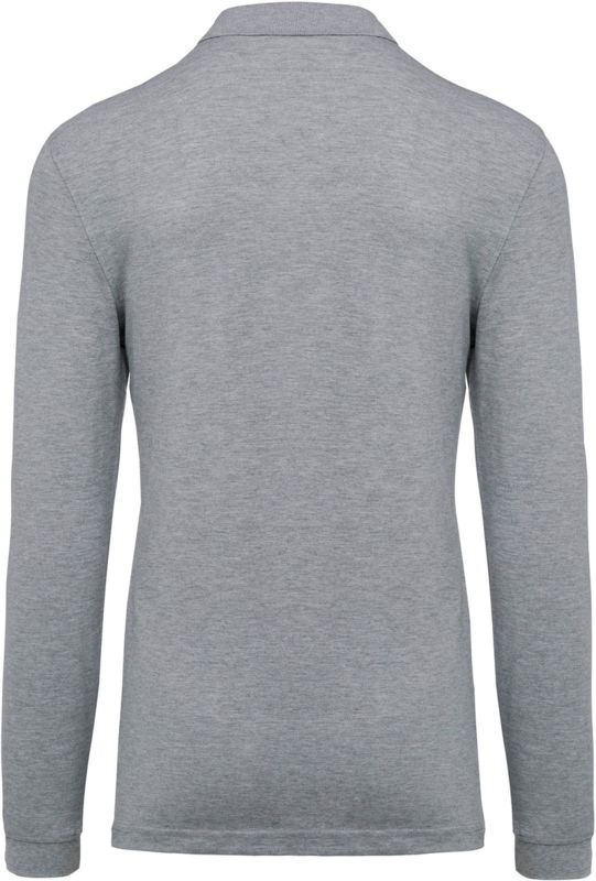 Pinni | Polo manches courtes publicitaire pour homme Gris Oxford