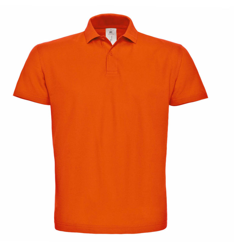 Pique | Polo manches courtes personnalisé pour homme Orange 1