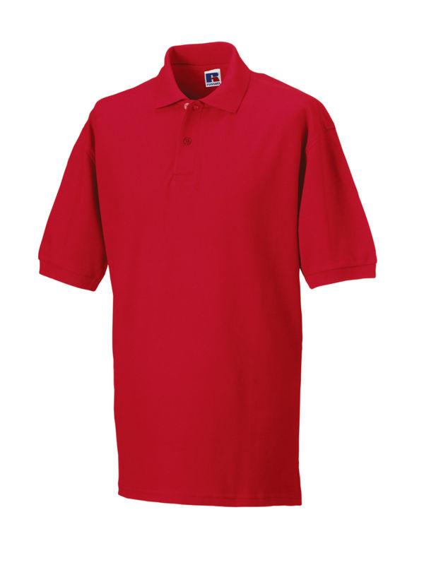 Piquehemd | Polo manches courtes personnalisé pour homme Rouge 1