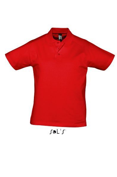 Prescott Men | Polo manches courtes publicitaire pour homme Rouge