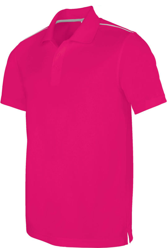 Proact Ii | Polo manches courtes publicitaire pour homme Fuschia