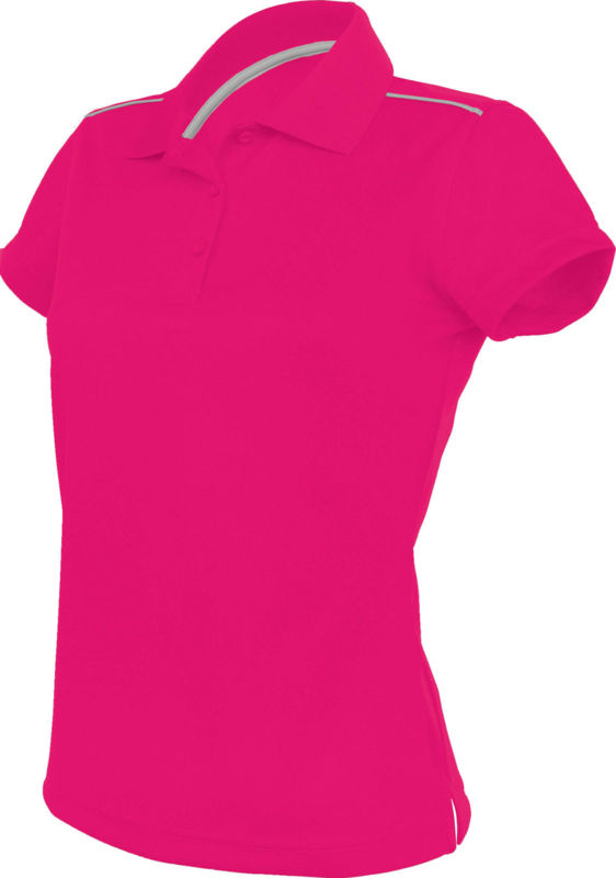 Proact | Polo manches courtes publicitaire pour femme Fuschia