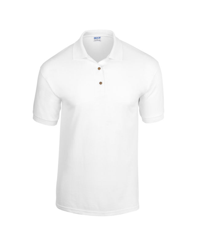 Qaso | Polo manches courtes personnalisé pour homme Blanc 3