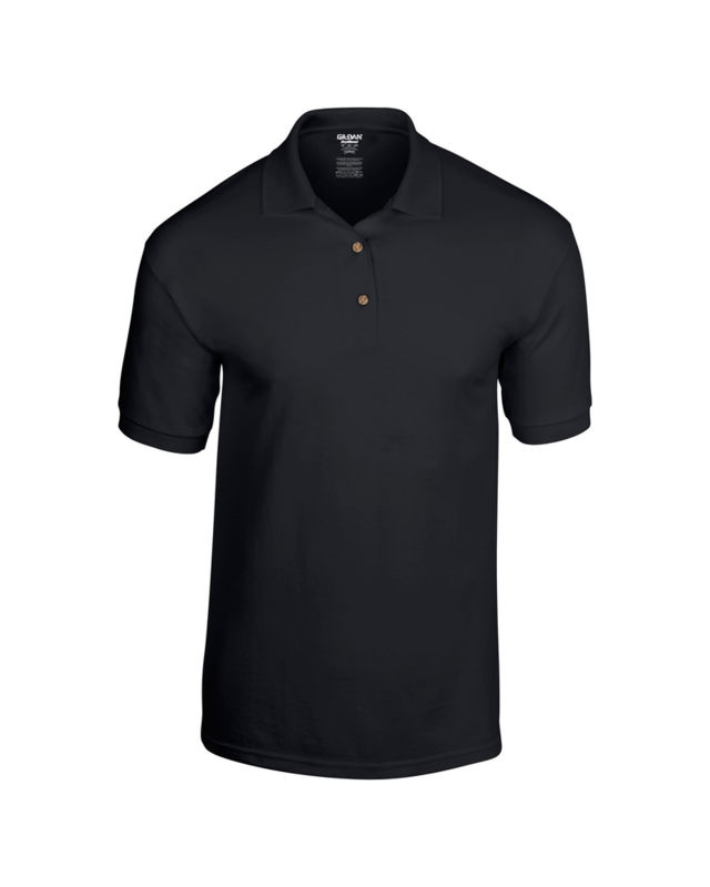 Qaso | Polo manches courtes personnalisé pour homme Noir 3