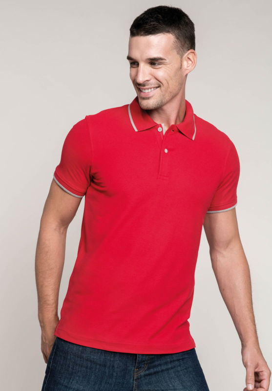 Reca | Polo manches courtes publicitaire pour homme