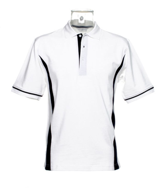 Scottsdale | Polo manches courtes publicitaire pour homme Blanc Marine 1