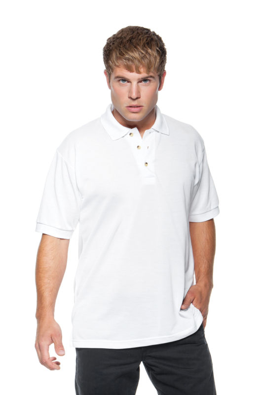 Sidi | Polo manches courtes publicitaire pour homme Blanc 1