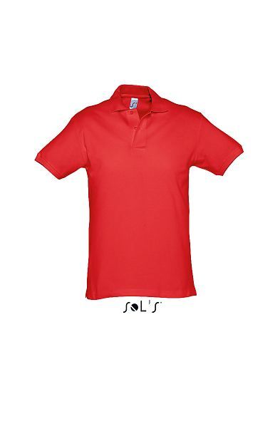 Spirit | Polo manches courtes publicitaire pour homme Rouge