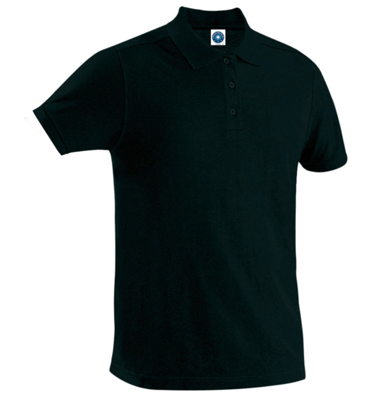 Star Polo | Polo manches courtes publicitaire pour homme Noir