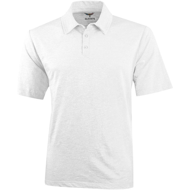 Tipton | Polo manches courtes publicitaire pour homme Blanc