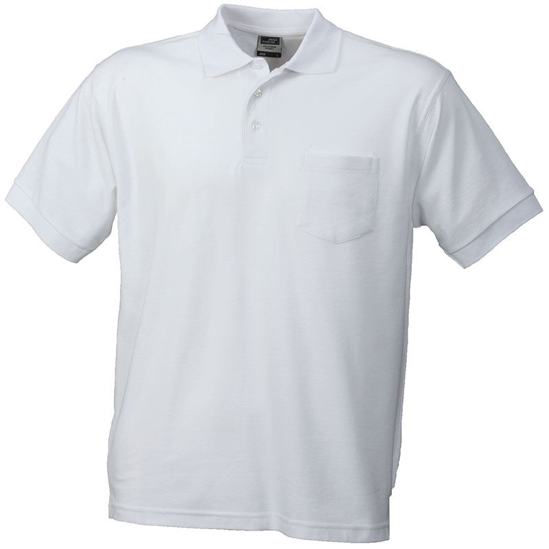 Wello | Polo manches courtes personnalisé pour homme Blanc