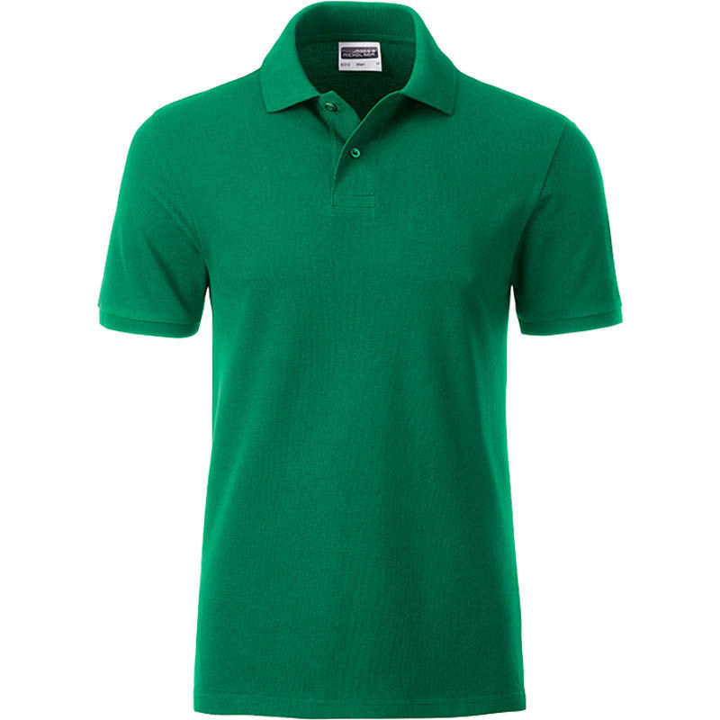 Wisy | Polo manches courtes publicitaire pour homme Vert Irlandais