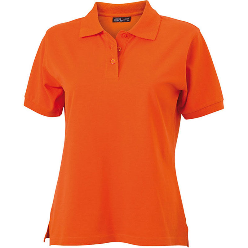 Xuhe | Polo manches courtes publicitaire pour femme Orange Foncé