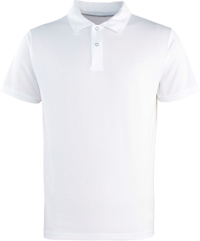 Zurroo | Polo manches courtes personnalisé pour homme Blanc