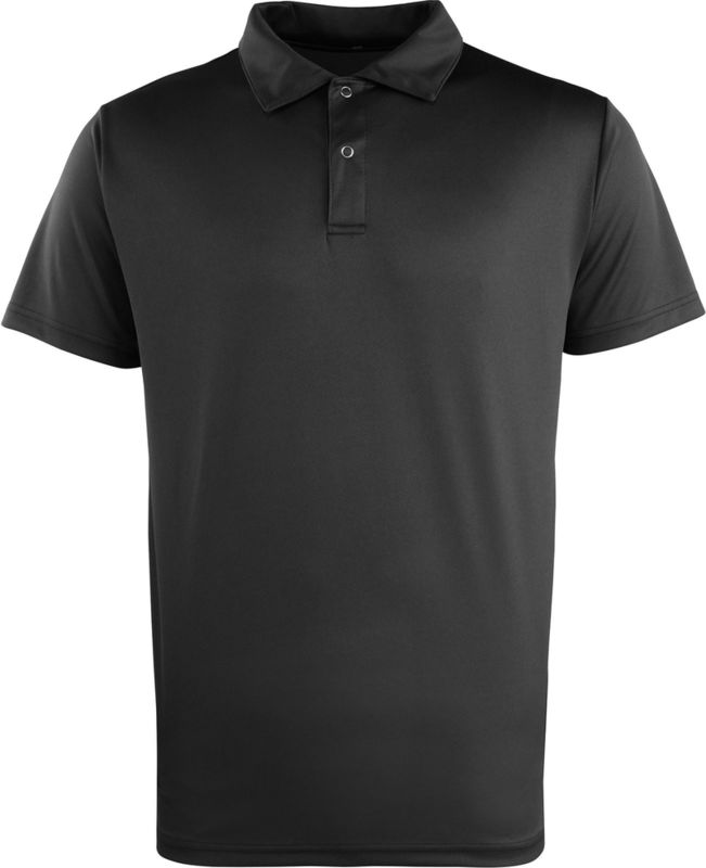 Zurroo | Polo manches courtes personnalisé pour homme Noir