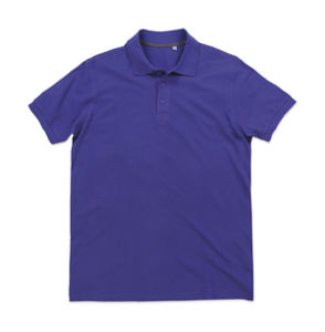 Benirri | Polo manches courtes publicitaire pour homme Lilas 1