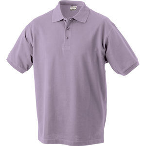 Booru | Polo manches courtes personnalisé pour homme Mauve Lilac