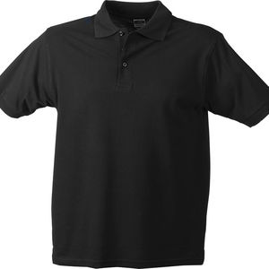 Booru | Polo manches courtes personnalisé pour homme Noir