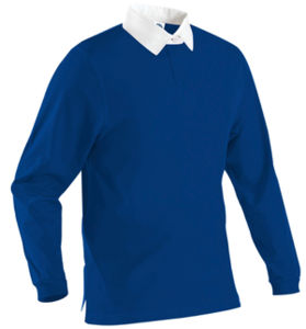 Classic Rugby Shirt | Polo manches longues personnalisé pour homme Royal Profond