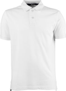 College | Polo manches courtes publicitaire pour homme Blanc 1