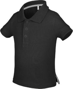 Cooggi | Polo manches courtes personnalisé pour homme Noir