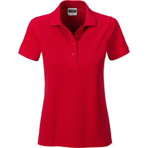 Doony | Polo manches courtes publicitaire pour femme Rouge