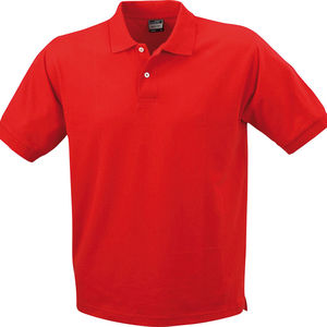 Dorre | Polo manches courtes personnalisé pour homme Rouge