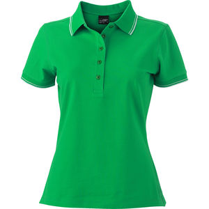 Dukoo | Polo manches courtes publicitaire pour femme Vert